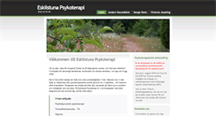Desktop Screenshot of eskilstunapsykoterapi.com